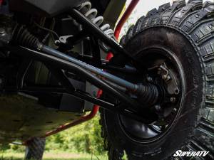 SuperATV - SuperATV High Clearance A-Arms for Polaris (2014-23) RZR XP 1000 (Non-Adjustable, Upper and Lower, Heavy-Duty 4340 Chromoly Steel) Black - Image 2