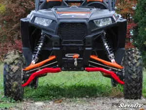 SuperATV - SuperATV High-Clearance A-Arms for Polaris (2024+) RZR XP 1000  (Adjustable, Both (Only Lower A Arms are Adjustable), Super Duty 300M) Red - Image 5