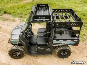 SuperATV Outfitter Bed Rack for CFMoto (2019-24) Uforce 1000 (w/out lights, no shelf)