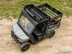 SuperATV - SuperATV Outfitter Roof Rack for CFMoto (2019+) Uforce 1000 (w/out Cube Lights, w/ 30" Straight Light Bar, w/ Aluminum Roof) - Image 5