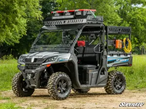 SuperATV - SuperATV Outfitter Roof Rack for CFMoto (2019+) Uforce 1000 (w/out Cube Lights, w/ 30" Straight Light Bar, w/ Aluminum Roof) - Image 8