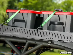 SuperATV - SuperATV Outfitter Sport Roof Rack for Can-am (2017-24) Maverick X3 Max (w/ Aluminum Roof, w/ 30" Straight Light Bar) - Image 3