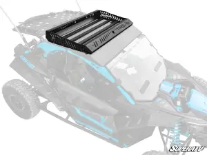 SuperATV - SuperATV Outfitter Sport Roof Rack for Can-am (2017-24) Maverick X3 (w/ Aluminum Roof, w/ 30" Straight Light Bar) - Image 9