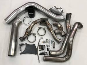 Irate Diesel Performance - Irate Diesel T4 Complete Mounting Kit for Ford (1999-03) 7.3L Power Stroke (No Turbo) - Image 3