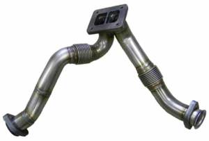 Irate Diesel Performance - Irate Diesel OBS Bellowed Up-Pipes for Chevy/GMC (1994-97) 7.3L - Image 3