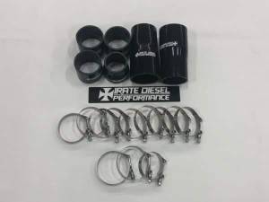 Irate Diesel Performance - Irate Diesel T4 S300 SX-E Boot Kit w/ Clamps for Super Duty - Image 2