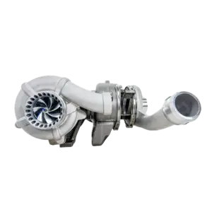 KC Turbos KC Fusion Compound Turbos for Ford (2008-10) 6.4L Power Stroke, SPECIAL COVER (Stage 1 High Pressure & Stage 1 Low Pressure Turbos)