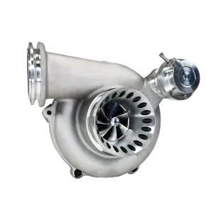 KC Turbos - KC Turbos KC38r Dual Ball Bearing Turbo for Ford (Late 1999-03) 7.3L Power Stroke, Stage 3 (.84 A/R) - Image 2