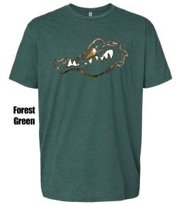 Gator Fasteners Brown Camo Gator Head T-Shirt - Image 11