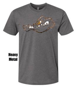 Gator Fasteners Brown Camo Gator Head T-Shirt - Image 13