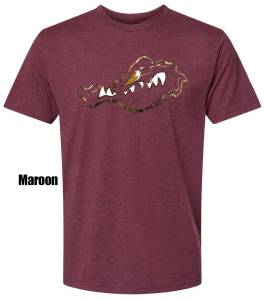 Gator Fasteners Brown Camo Gator Head T-Shirt - Image 15