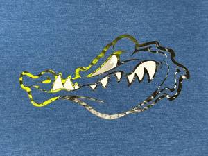 Gator Fasteners - Gator Fasteners Carbonfiber Gator Head T-Shirt - Image 1