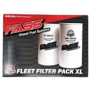 FASS Fleet Filter Pack XL for Dodge/Ram / Chevy/GMC / Ford / Nissan / SEMI (1989-24)