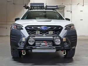 aFe - aFe Power Terra Guard Bumper for Subaru (2022-24) H4-2.4L Outback Wilderness w/ Winch Mount - Image 4
