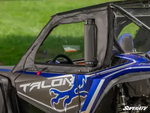 SuperATV - SuperATV Primal Soft Cab Enclosure Upper Doors for Honda (2019+) Talon 1000 (w/ Standard Doors, w/ Standard Polycarbonate - Clear) - Image 3