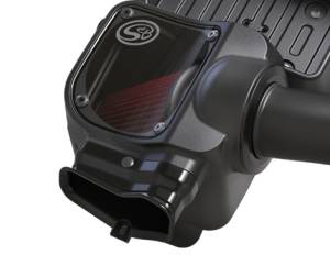 S&B - S&B Air Intake Kit for Ford (2017-19) 6.7L Power Stroke, Cotton Cleanable, Red - Image 5