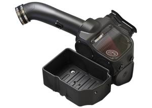 S&B - S&B Air Intake Kit for Ford (2017-19) 6.7L Power Stroke, Cotton Cleanable, Red - Image 3