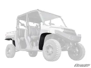 SuperATV - SuperATV Low-Profile Fender Flares for Polaris (2017+) Ranger XP 1000 - Image 1