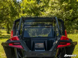 SuperATV - SuperATV Rear Windshield for Polaris (2020+) RZR Pro XP, 4 Seat (Standard Polycarbonate - Dark Tint) - Image 2