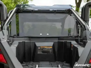 SuperATV - SuperATV Rear Windshield for Polaris (2020+) RZR Pro XP, 2 Seat (Standard Polycarbonate - Dark Tint) - Image 2