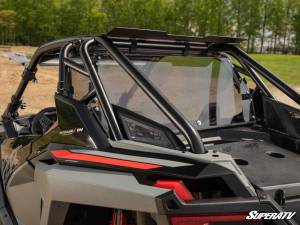 SuperATV - SuperATV Rear Windshield for Polaris (2020+) RZR Pro XP, 2 Seat (Standard Polycarbonate - Light Tint) - Image 2