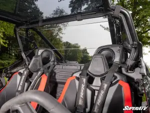 SuperATV - SuperATV Rear Windshield for Polaris (2020-24) RZR Pro XP, 2 Seat w/ Rockford Fosgate Audio (Standard Polycarbonate - Light Tint) - Image 10