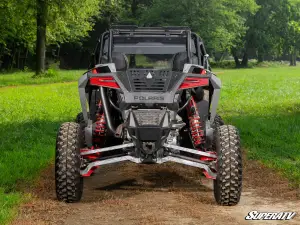 SuperATV - SuperATV Rear Windshield for Polaris (2020-24) RZR Pro XP, 2 Seat w/ Rockford Fosgate Audio (Standard Polycarbonate - Light Tint) - Image 3