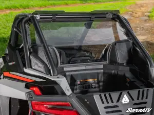 SuperATV - SuperATV Rear Windshield for Polaris (2020+) RZR Pro XP, 4 Seat w/ Rockford Fosgate Audio (Standard Polycarbonate - Light Tint) - Image 5