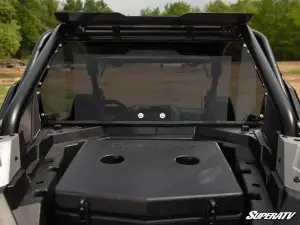 SuperATV - SuperATV Rear Windshield for Polaris (2022+) RZR Turbo R 2 Seat (Standard Polycarbonate - Dark Tint) - Image 3