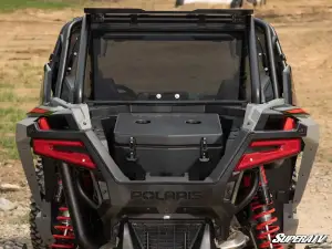 SuperATV - SuperATV Rear Windshield for Polaris (2022+) RZR Turbo R 2 Seat (Standard Polycarbonate - Dark Tint) - Image 5