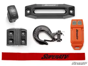 SuperATV - SuperATV Ready-Fit Winch Can-Am (2024+) Ranger XD, 4500 lb Winch - Image 6