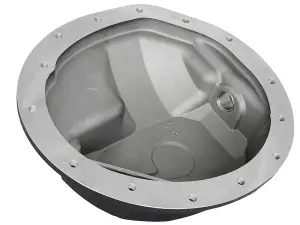 aFe - aFe Power Pro Series Front Differential Cover for Dodge (2003-12) L6-5.9L [td]/6.7L [td] (AAM 9.25-14 Bolt Axles), Black w/ Machined Fins - Image 4