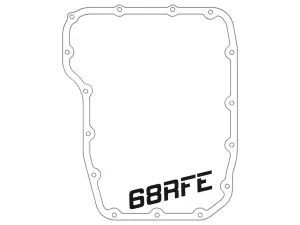 aFe - aFe Power Pro Series Transmission Pan for Dodge/Ram (2007.5-12) L6-6.7L (td) Cummins 68RFE, Black w/ Machined Fins - Image 7