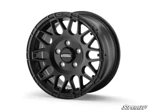 SuperATV - SuperATV Assault Industries Hellfire Wheels w/ Innerlock Technology for Polaris (2022+) RZR Pro R / RZR Turbo R, 5/4.5 Bolt Pattern, 7" Wheel Width (Satin Black) - Image 10