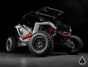 SuperATV - Copy of SuperATV Assault Industries Hellfire Wheels w/ Innerlock Technology for Polaris (2022+) RZR Pro R / RZR Turbo R, 5/4.5 Bolt Pattern, 7" Wheel Width (Satin Black) - Image 6