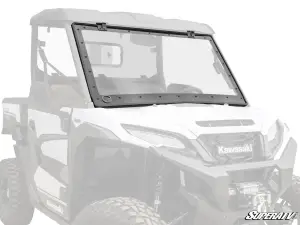 SuperATV Maxdrive Power Flip Windshield for Kawasaki (2024+) Ridge