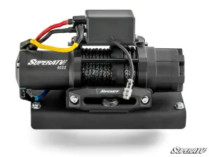 SuperATV - SuperATV Ready-Fit Winch for Kawasaki (2015+) Mule Pro (4500 lb) - Image 2