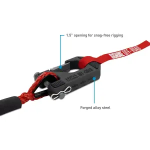 Borne Off-Road - Borne Off-Road 10K Electric Winch with Synthetic Rope (Red) - Image 7