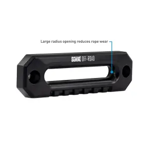 Borne Off-Road - Borne Off-Road Hawse Fairlead, Black - Image 2