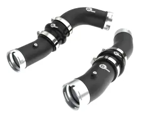 aFe - aFe Power BladeRunner 2.5" & 3" Aluminum Hot and Cold Charge Pipe Kit for Toyota (2024) L4-2.4L [td] Tacoma (Black) - Image 1