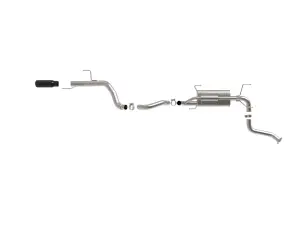 aFe - aFe Power Vulcan Series 2.5"-3" Cat-Back Exhaust System for Toyota (2024-25) Land Cruiser (J250) L4-2.4L (t), 304 Stainless Steel w/ Black Tips - Image 4