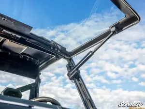 SuperATV - SuperATV Maxdrive Power Flip Glass Windshield for Polaris (2015+) Ranger XP 1000 (w/out Wiper) - Image 2