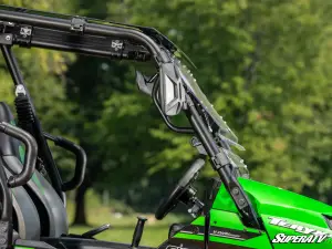 SuperATV - SuperATV Scratch Resistant Flip Windshield for Kawasaki (2016-24) Teryx 800 - Image 8