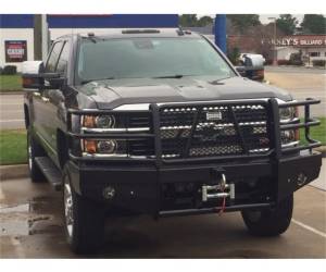 Ranch Hand - Ranch Hand Sport Series Front Bumper for Chevy (2015-19) 2500 HD & 3500 HD Silverado (w/ 15K Winch) - Image 2