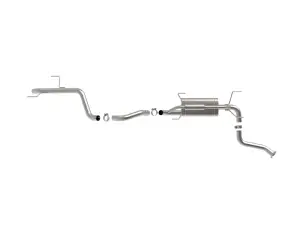 aFe Power Apollo GT Series 2.5" Cat-Back Hi-Tuck Exhaust System for Toyota (2024-25) L4-2.4L [t] Land Cruiser (J250), 409 Stainless Steel 