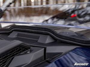 SuperATV - SuperATV Half Windshield for Polaris (2025) RZR Pro R , Standard Polycarbonate - Dark Tint - Image 2