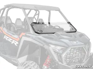 SuperATV - SuperATV Half Windshield for Polaris (2025) RZR Pro S, Standard Polycarbonate - Clear - Image 1