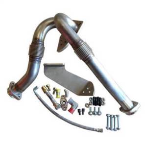 Irate Diesel T4 Up-Pipe Kit for Ford (2003-07) 6.0L Powerstroke, S300/S400 Turbos