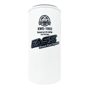 FASS Fuel Systems Extreme Water Separator for Dodge/Ram / Ford / Chevy/GMC / Nissan / SEMI (1989-24)