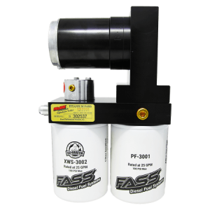 FASS Titanium Signature Series Diesel Fuel System for Ford (2008-10) 6.4L Power Stroke, 165GPH, 600-900hp (10 PSI)